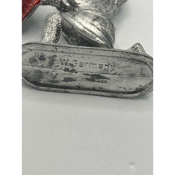 Knight Figure Small Plastic Grey Made in Germany - Picture 3 of 7